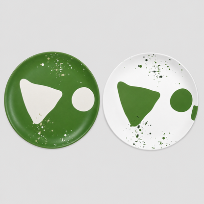 Triangle Snack Plate