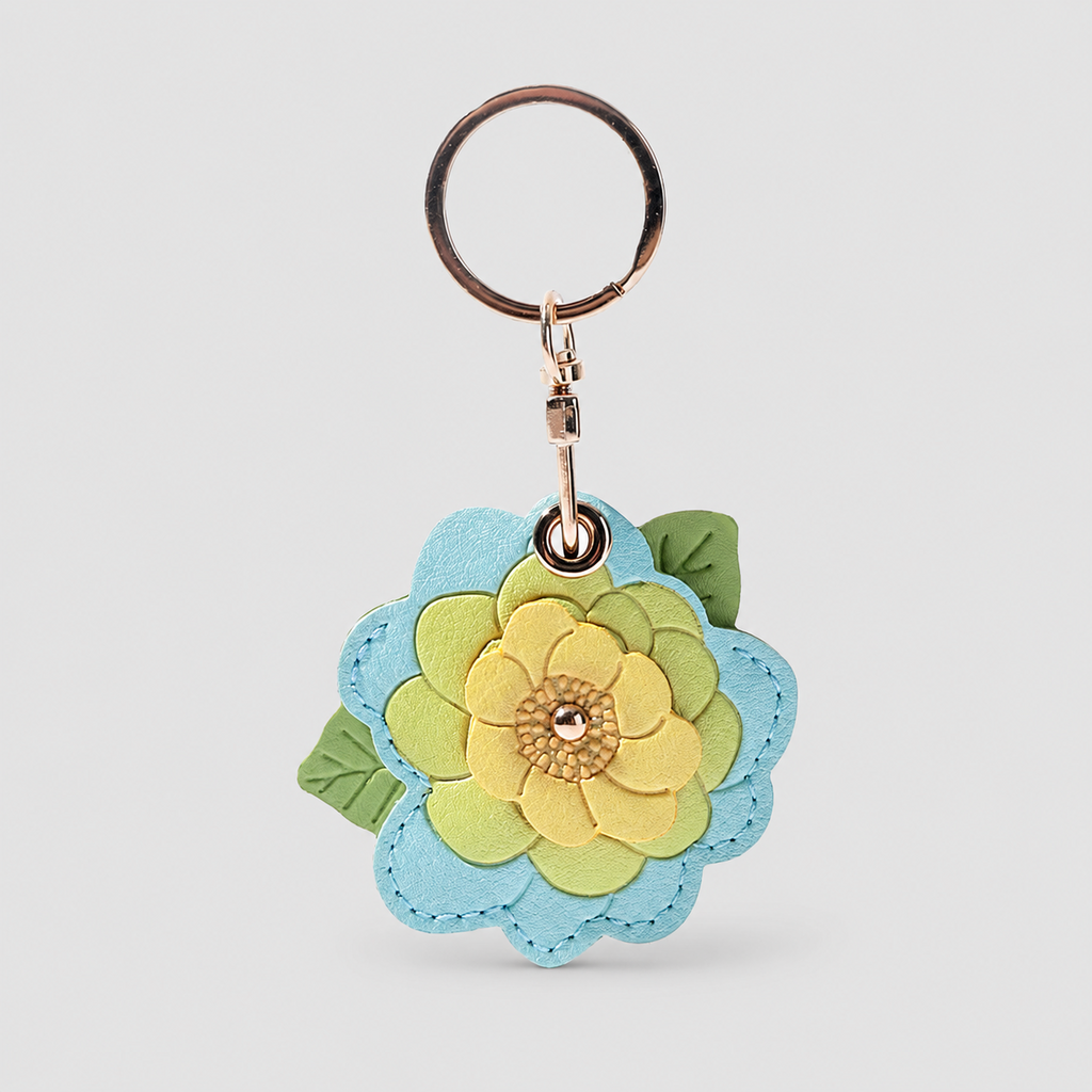 Fresh Camellia Keychain - Shopdayla Wholesale - #9090