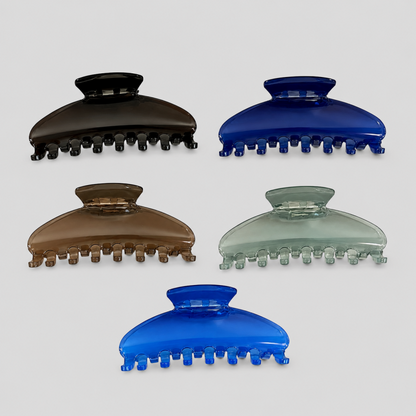 Layered Jelly Claw Clip
