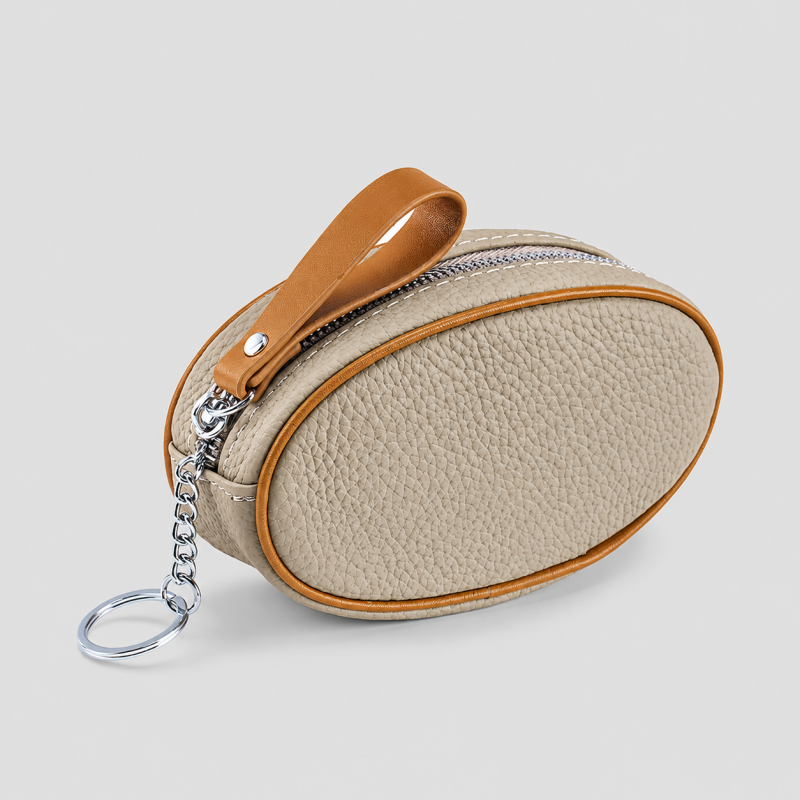 Oval Cord Coin Pouch