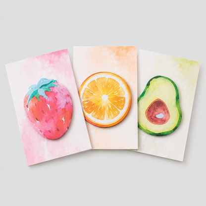 Strawberry Sticky Notes