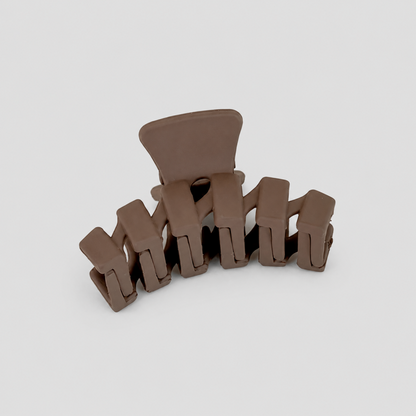 Mini Solid Shark Hair Claw Clip