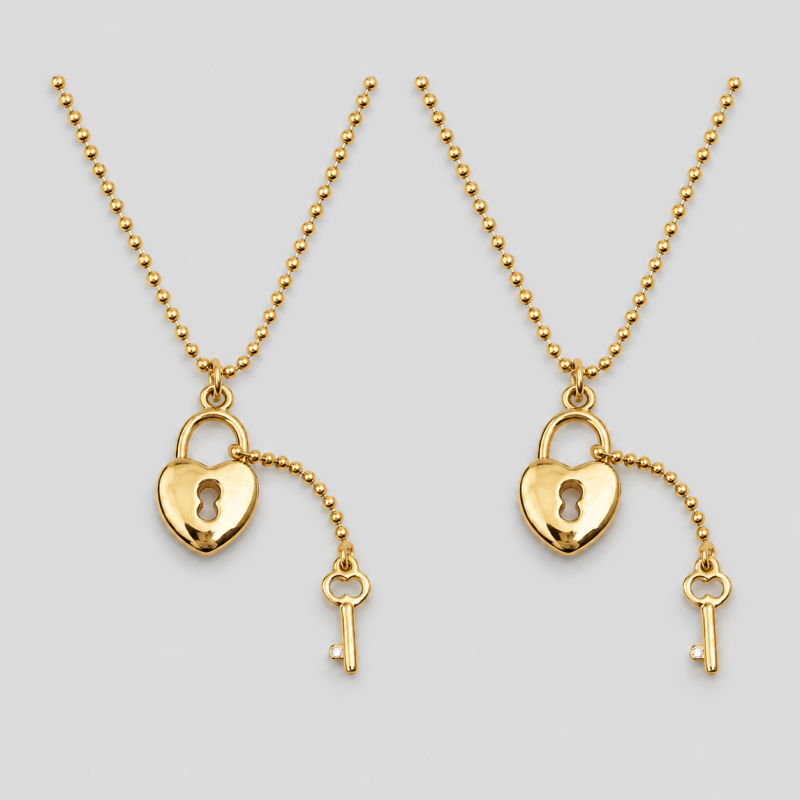 Key Pendant Necklace