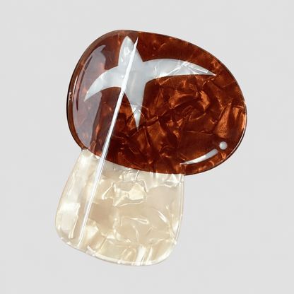 Vegetable & Fruit Marbled Hair Claw Clip