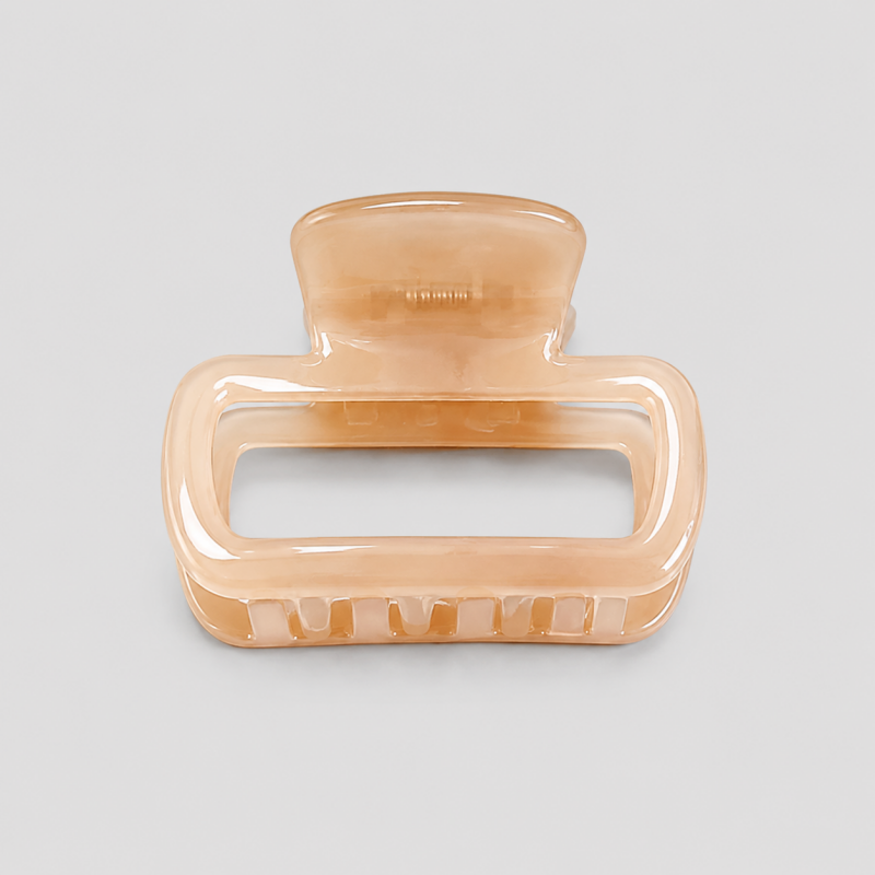 Square Hollow Hair Claw Clip
