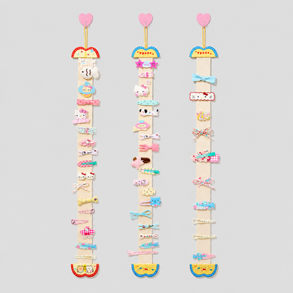 Ribbon Hair Clip Holder