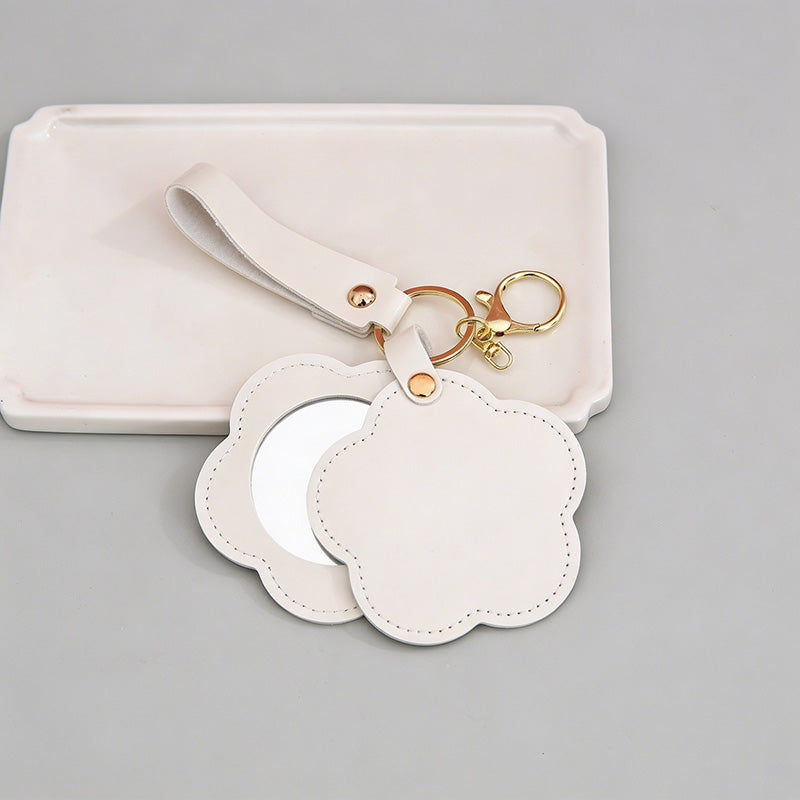 Creative Flower Mirror Keychai - Shopdayla Wholesale - #9410