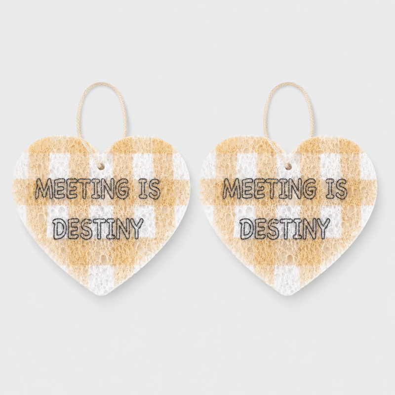Heart Sponge Cloth