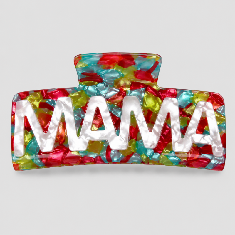 Hollow Letter Shark Jaw Hair Grab Clip