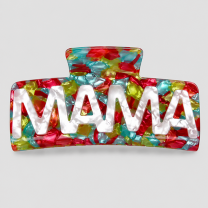 Hollow Letter Shark Jaw Hair Grab Clip
