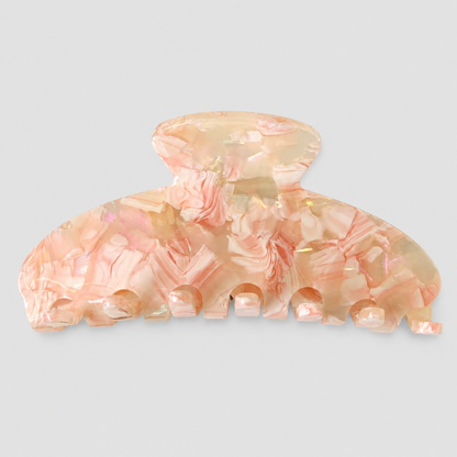 Floral Seven-Tooth Claw Clip