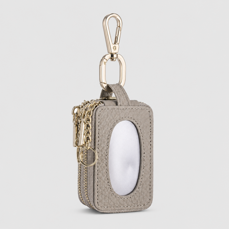 Dual Pocket Key Pouch