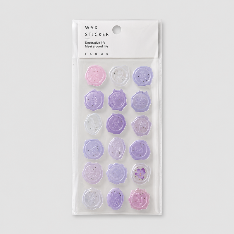 Modern Wax Seal Aesthetic PVC Decorative Stickers