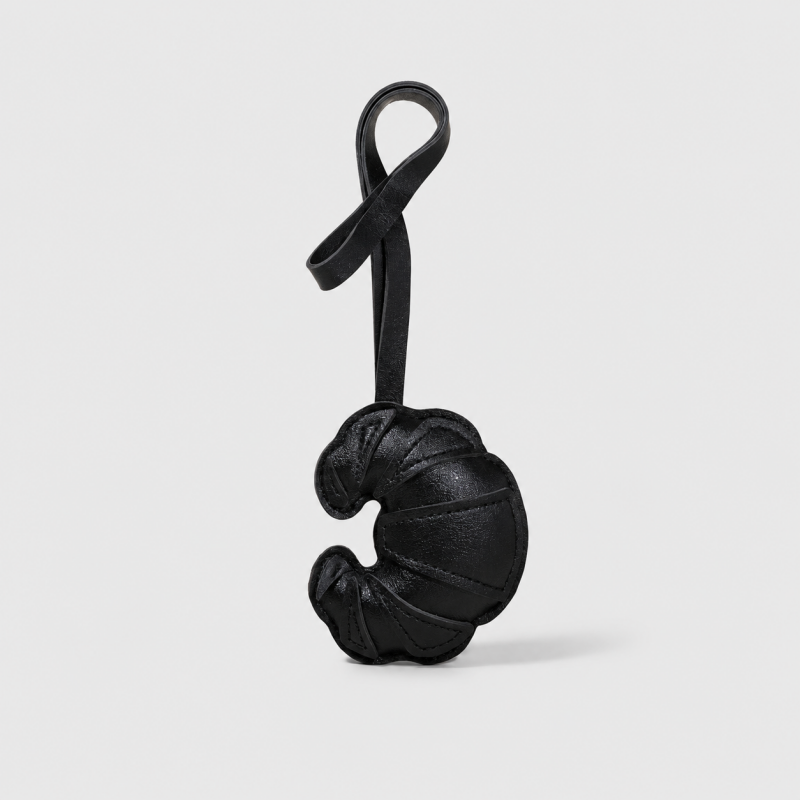 Simple Croissant Bag Charm