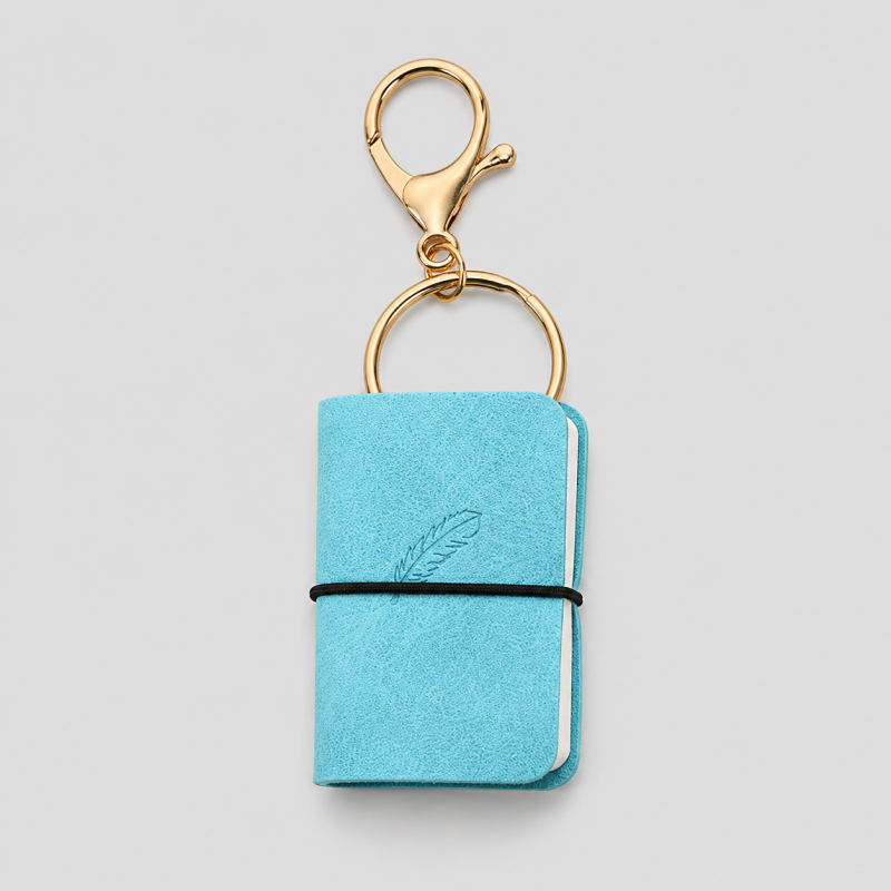 Bean Pocket Notebook Keychain