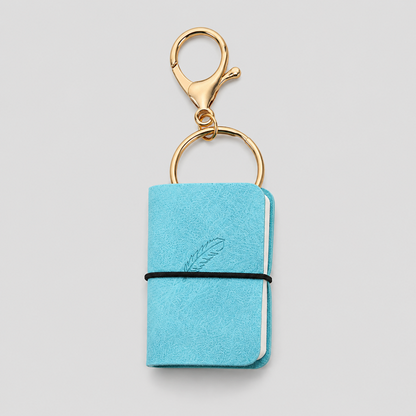 Bean Pocket Notebook Keychain
