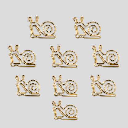 Gold Shape Bookmarks