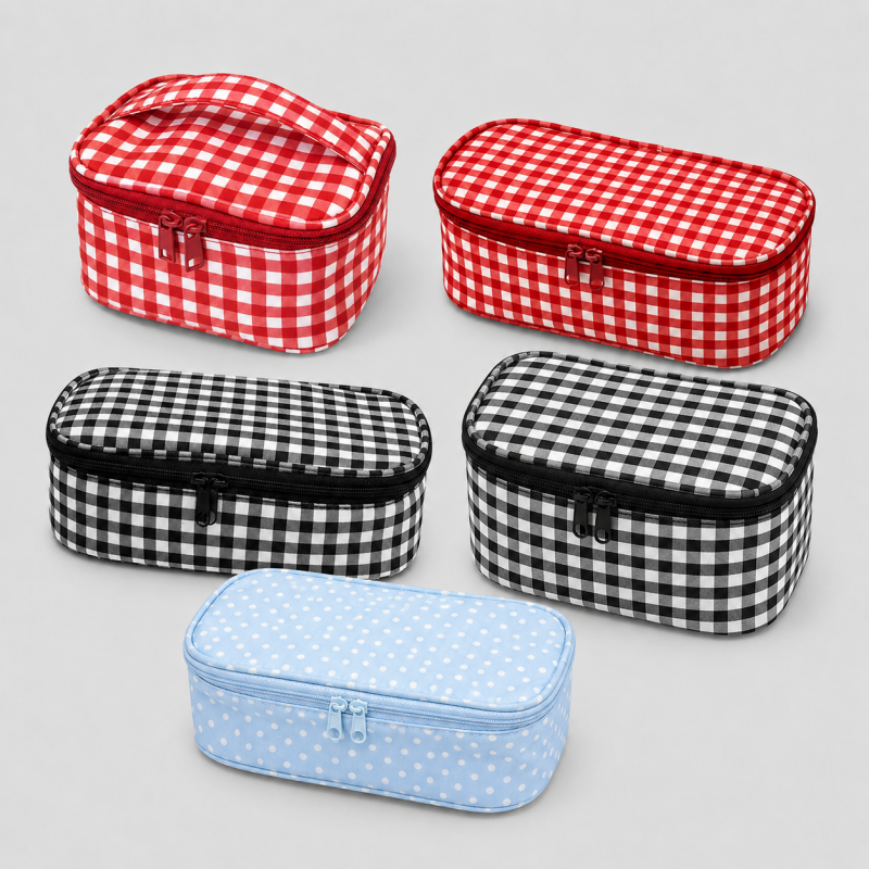 Polka Dot Pencil Case