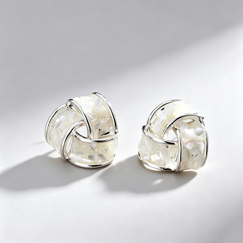 Shell Stud Earrings