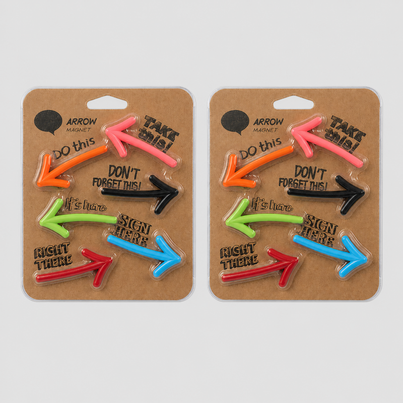 Arrow Fridge Magnet 6PCS Set