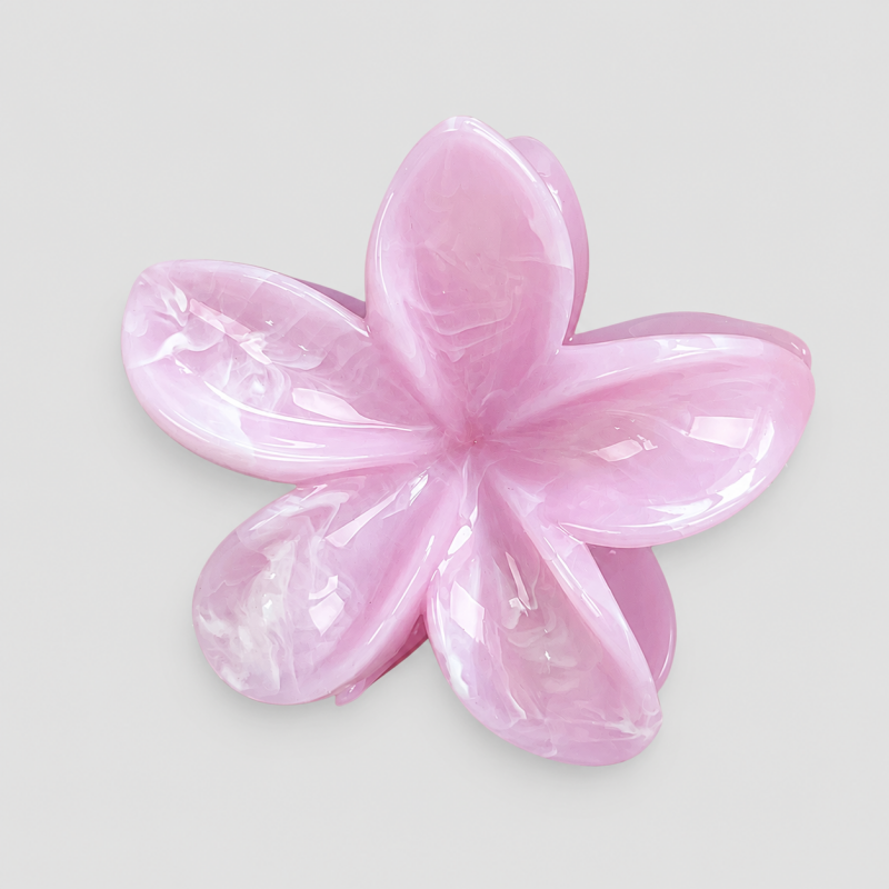 Floral Large Hair Claw Clip