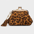 Leopard Kiss Lock Pouch