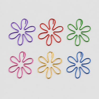 20 Creative Flower Paper Clips