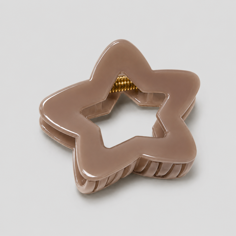 Cutout Star Claw Clip