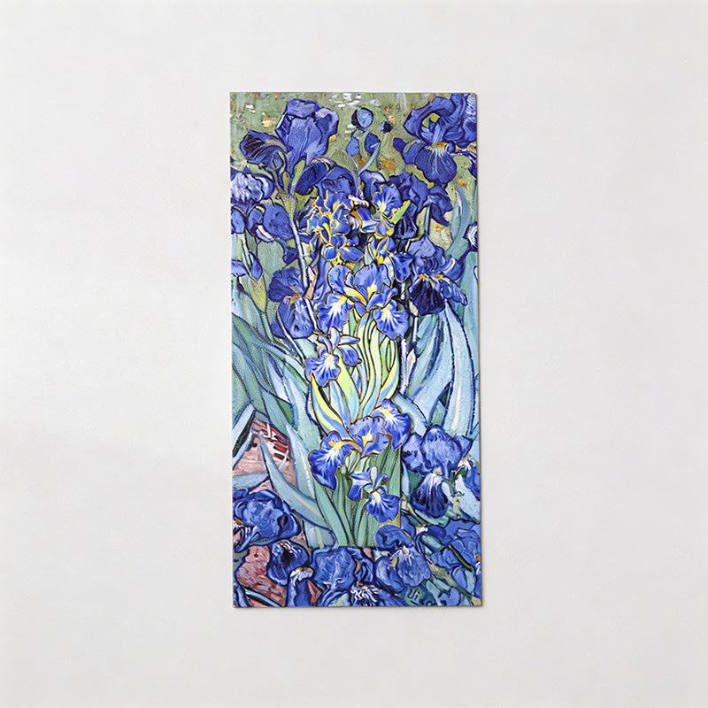5 Random Retro Oil Painting Floral Metal Paper Clips Sets