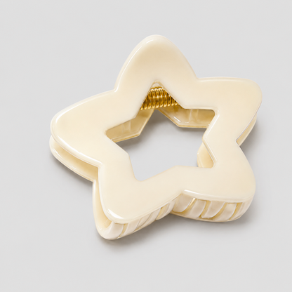 Cutout Star Claw Clip