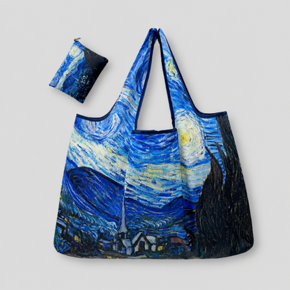 Foldable Printed Reusable Shopping Tote Bag