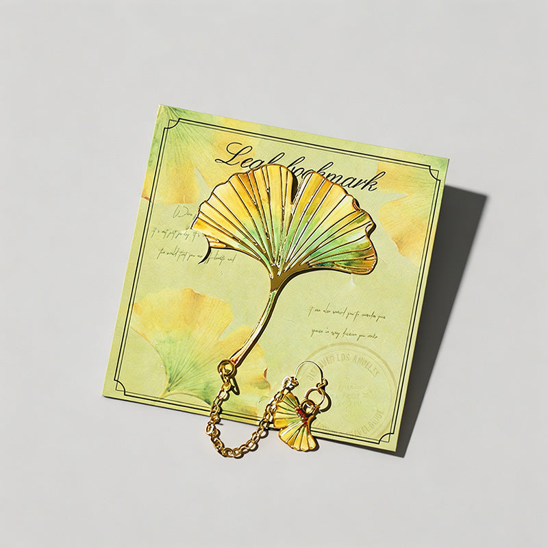 5 Random Retro Oil Painting Floral Metal Paper Clips Sets
