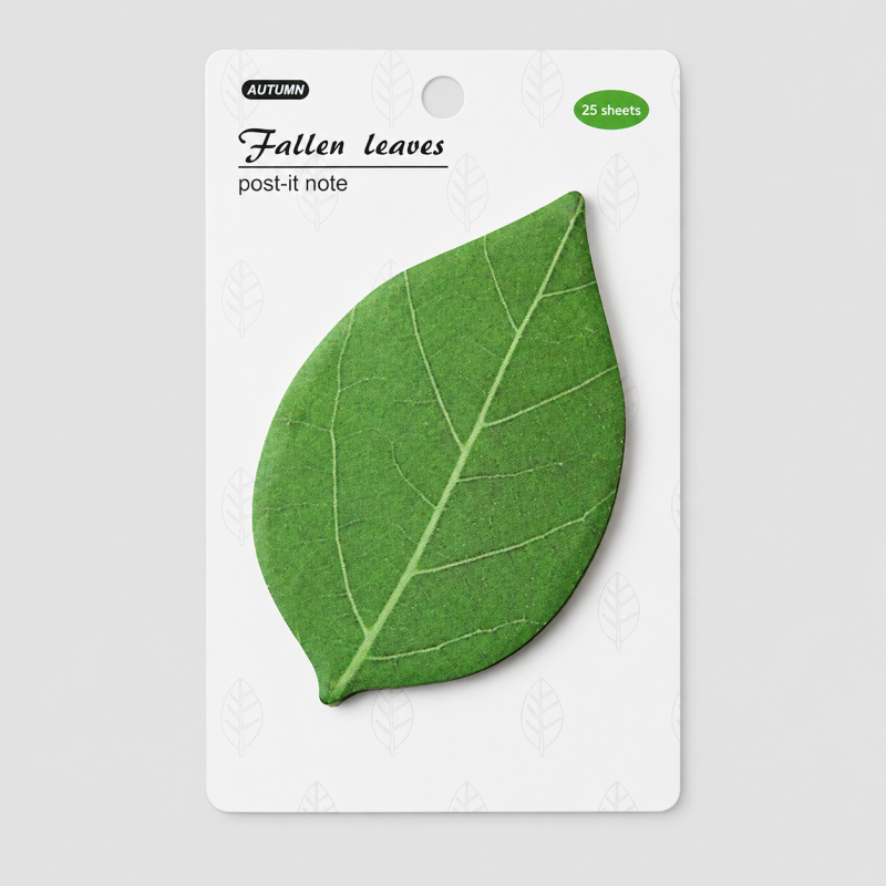 Leaf Shape Planner Sticky Notes