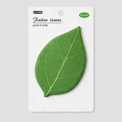 Leaf Shape Planner Sticky Notes