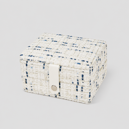 Plaid Travel Jewelry Box