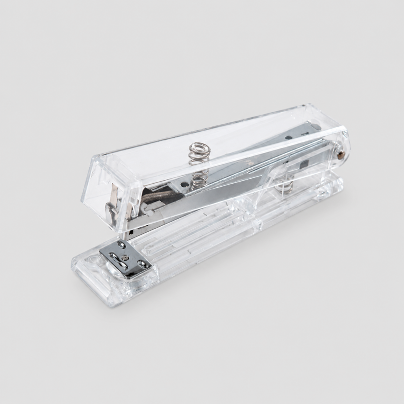 Rose Gold Transparent Stapler