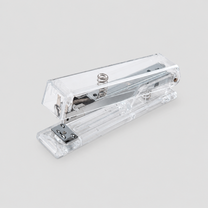 Rose Gold Transparent Stapler