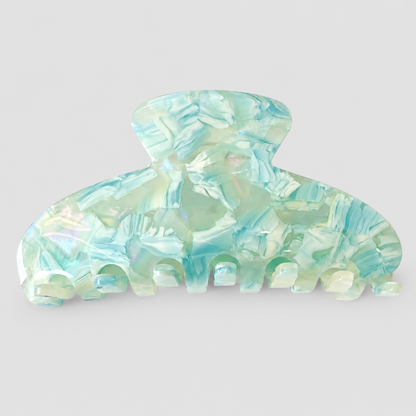 Floral Seven-Tooth Claw Clip