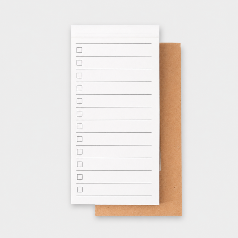 Minimalist Retro Portable Pocket Notebook