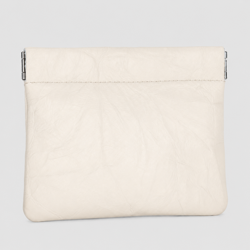 Faux Leather Pillow Coin Pouch