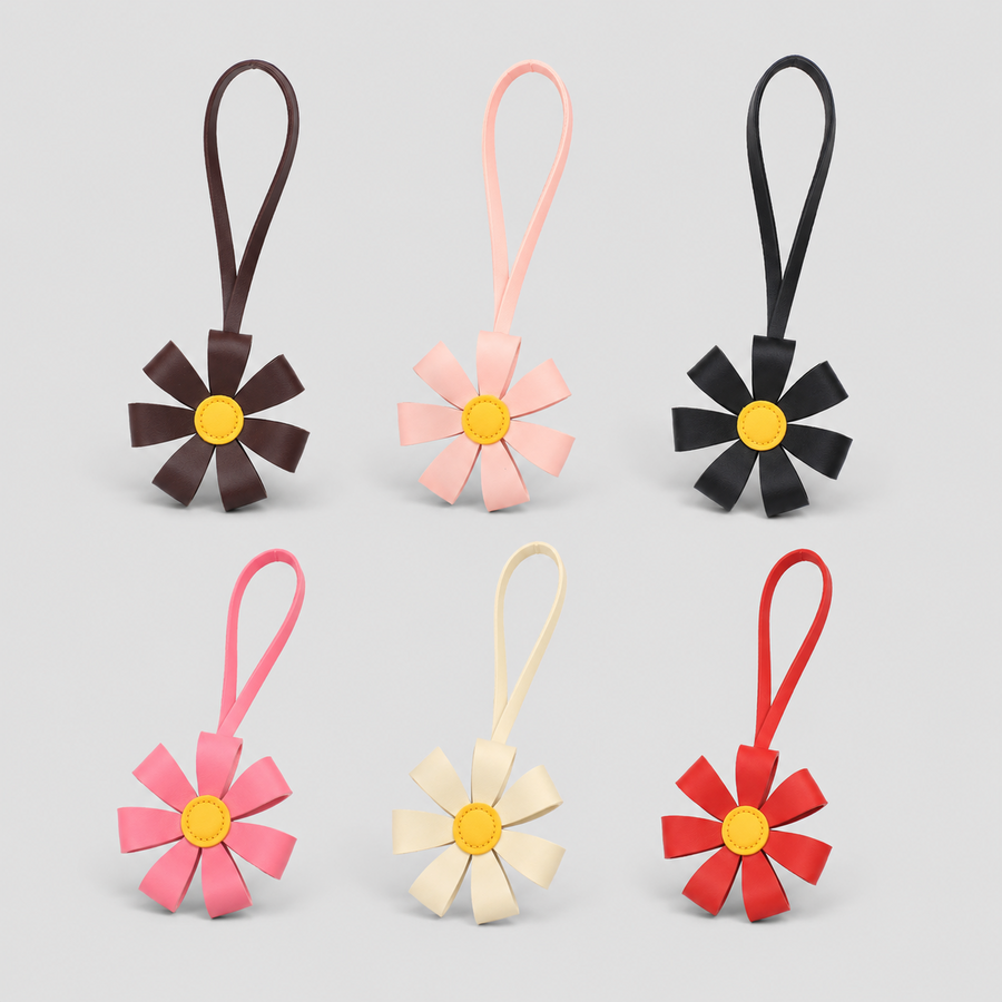 Fresh Daisy Bag Charm - Shopdayla Wholesale - #8898