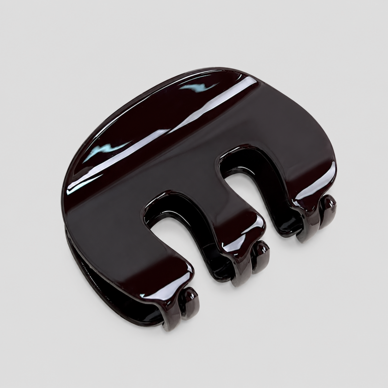 Three-Tooth Arc PC Hair Claw Clip