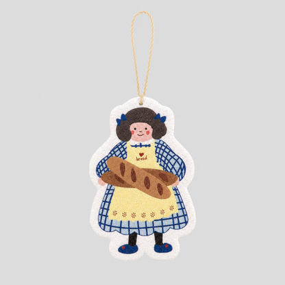 Paper Doll Sponge Cloth