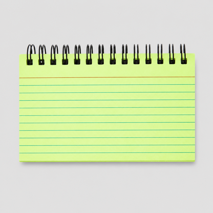 Spiral Pocket Notebook