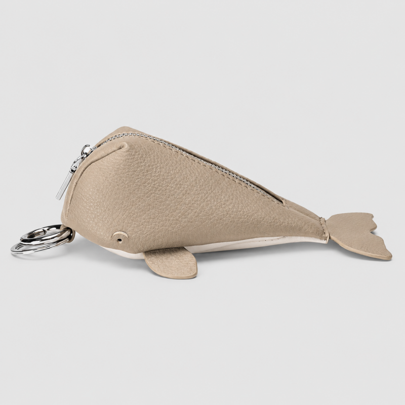 Whale Zipper Coin Pouch
