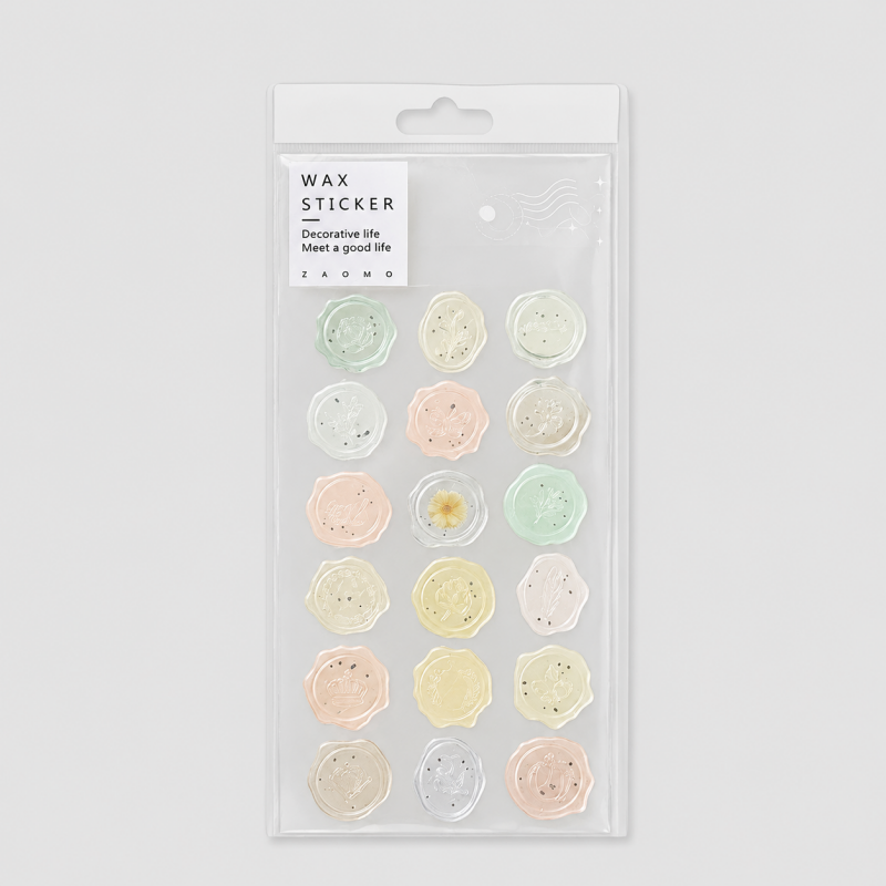 Modern Wax Seal Aesthetic PVC Decorative Stickers