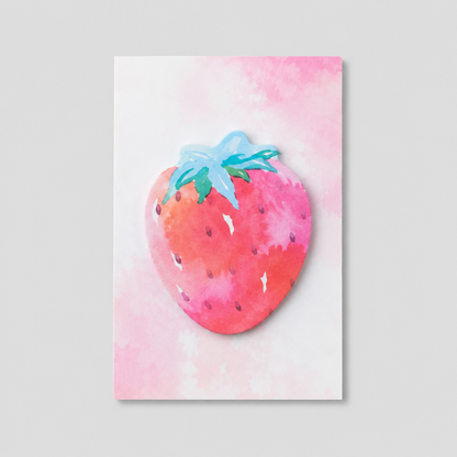Strawberry Sticky Notes
