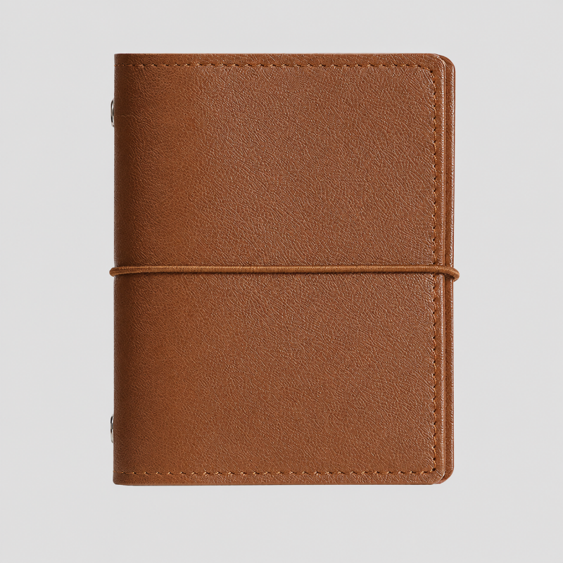 A8 Mini PU Loose Leaf Notebook