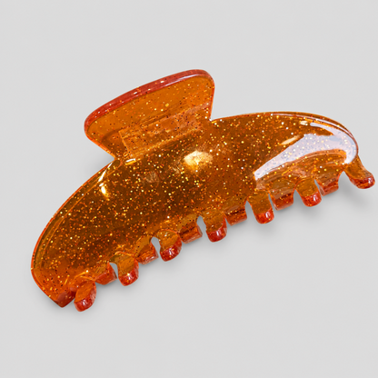 Glitter Marbled 7-Tooth Large Shark Hair Claw Clip