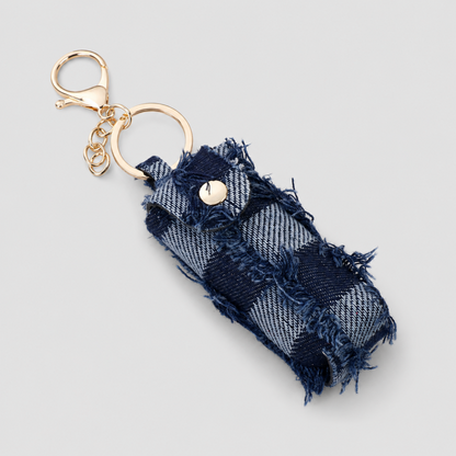 Portable Lip Balm Holder Keychain